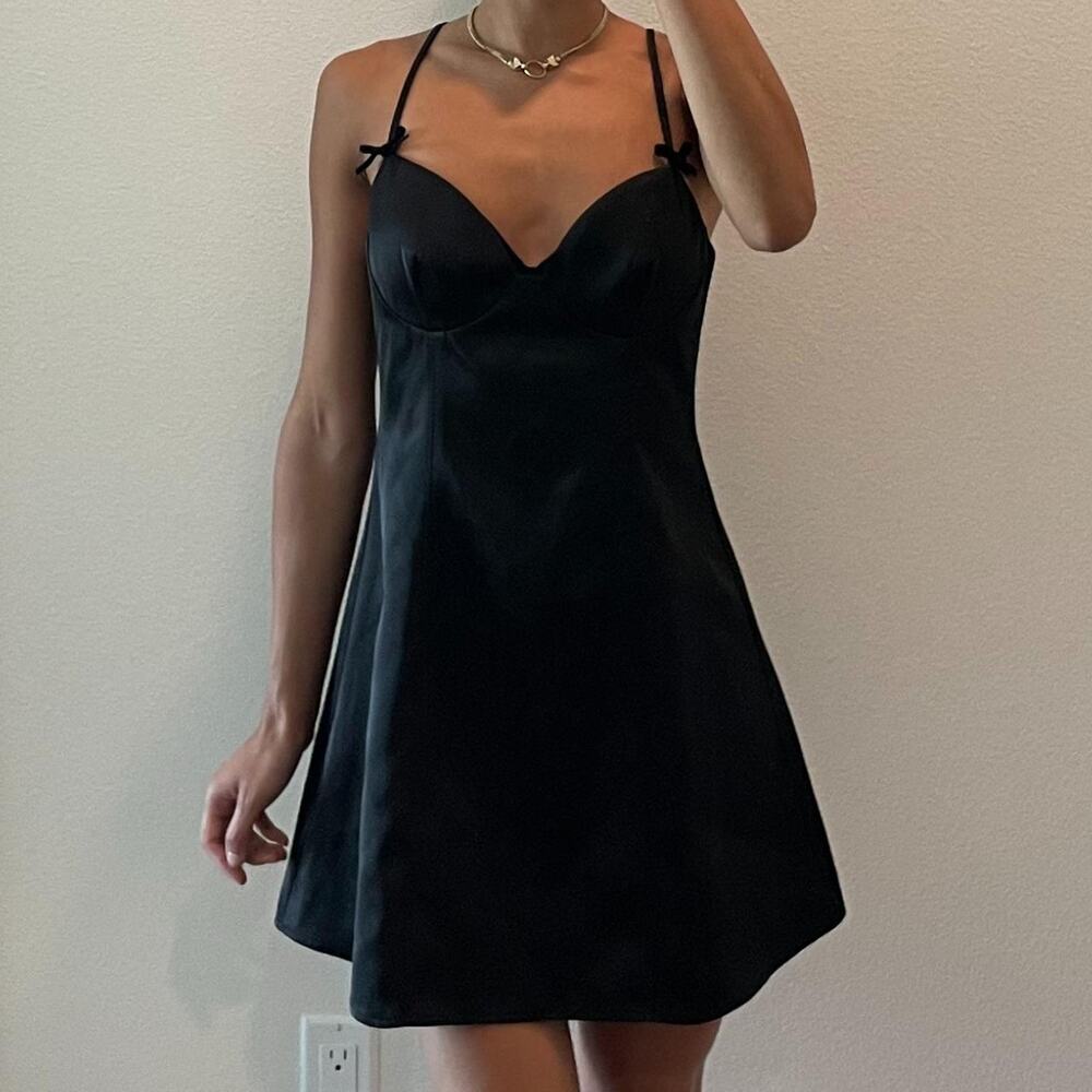 Black Coquette Dress